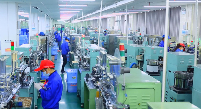 安兴电子axboom电解电容生产车间-图1